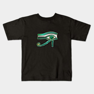 Right Eye Horus - White Kids T-Shirt